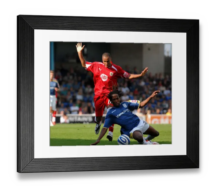 Framed Print : Bristol City vs. Cardiff City: A Football Rivalry - Season 08-09 Framed Print : Bristol City vs. Cardiff City: A Football Rivalry - Season 08-09