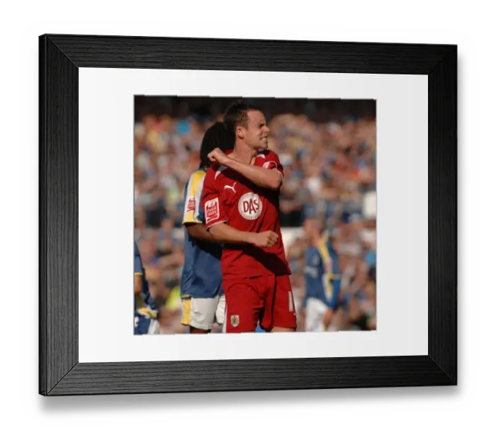 Framed Print : Bristol City vs. Cardiff City: A Football Rivalry - Season 08-09 Framed Print : Bristol City vs. Cardiff City: A Football Rivalry - Season 08-09