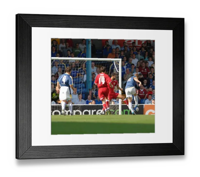 Framed Print : Bristol City vs. Cardiff City: A Football Rivalry - Season 08-09
