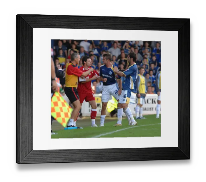 Framed Print : Bristol City vs. Cardiff City: A Football Rivalry - Season 08-09 Framed Print : Bristol City vs. Cardiff City: A Football Rivalry - Season 08-09