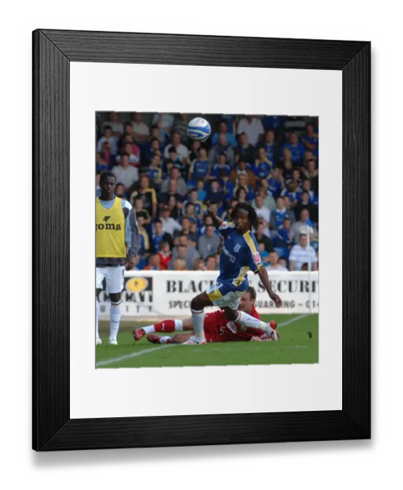 Framed Print : Bristol City vs. Cardiff City: A Football Rivalry - Season 08-09