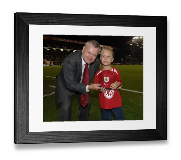 Framed Print : Bristol City vs Birmingham City: A Football Rivalry - Season 08-09