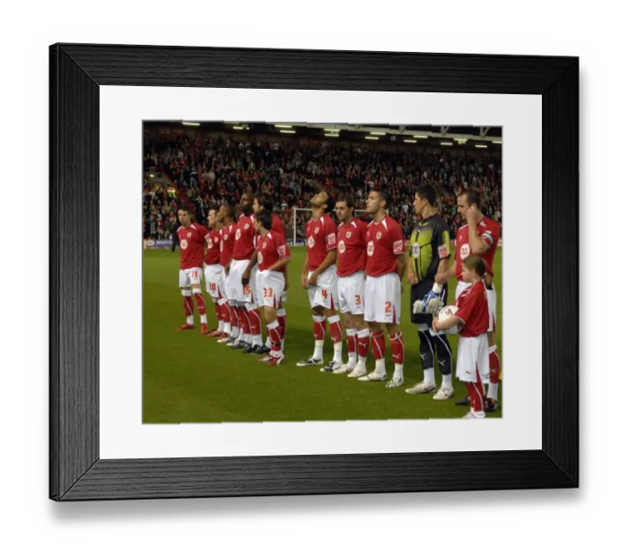 Framed Print : Clash of Rivals: Bristol City vs Birmingham City - Season 08-09