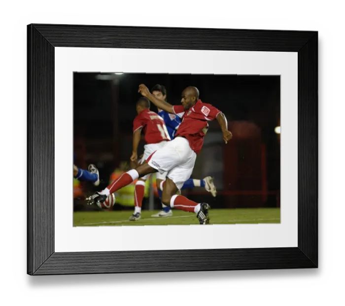 Framed Print : Clash of Rivals: Bristol City vs Birmingham City - Season 08-09