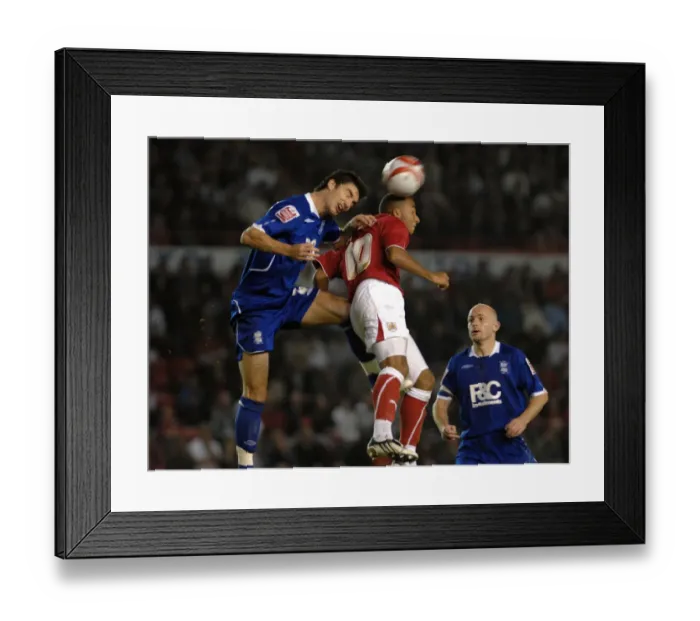 Framed Print : Bristol City vs Birmingham City: A Football Rivalry - Season 08-09