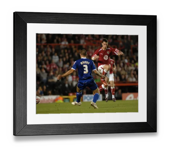 Framed Print : Clash of Rivals: Bristol City vs Birmingham City - Season 08-09