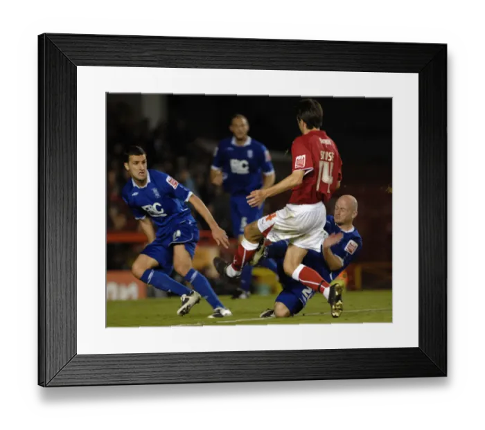 Framed Print : Bristol City vs Birmingham City: A Football Rivalry - Season 08-09