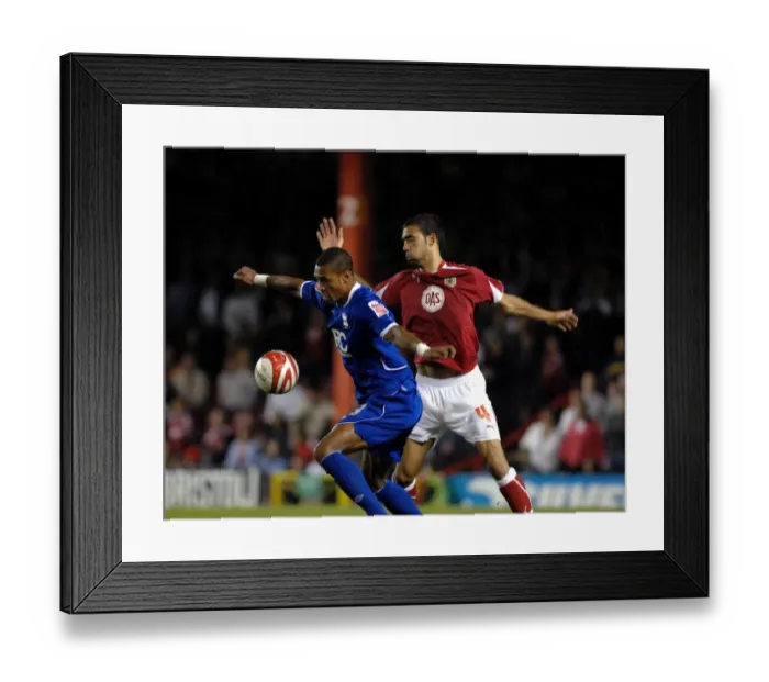 Framed Print : Bristol City vs Birmingham City: A Football Rivalry - Season 08-09