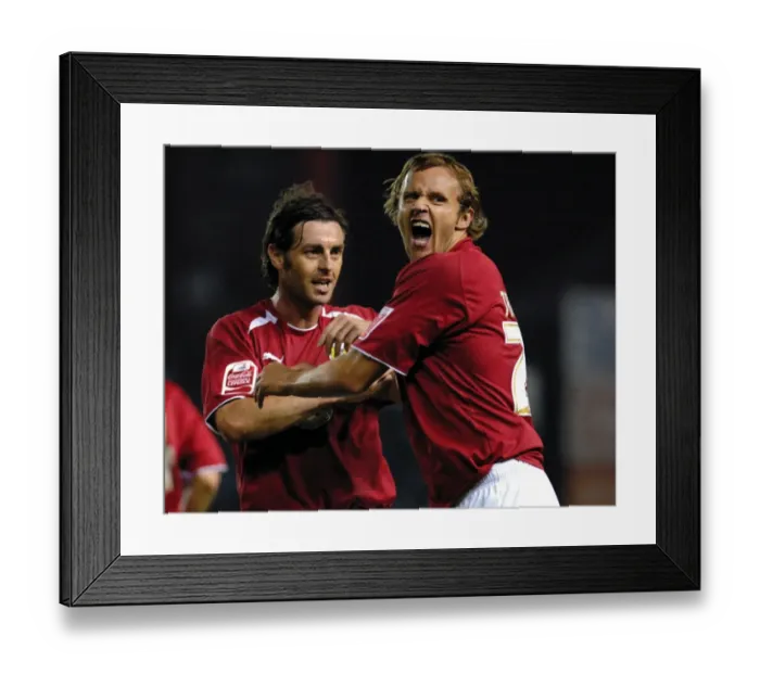 Framed Print : Bristol City vs Birmingham City: A Football Rivalry - Season 08-09