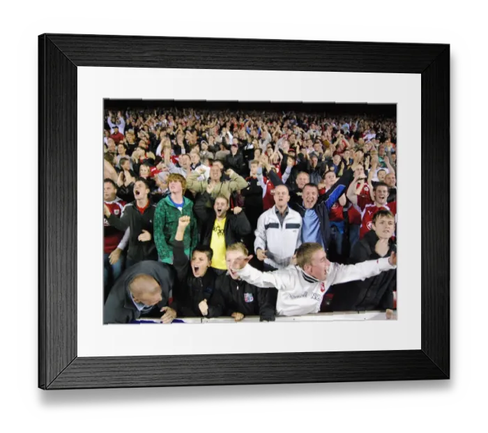 Framed Print : Bristol City vs Birmingham City: A Football Rivalry - Season 08-09