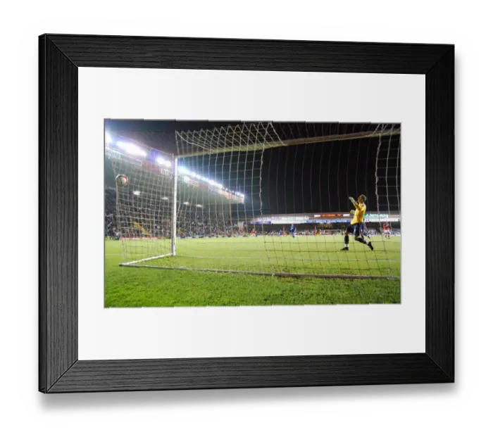 Framed Print : Clash of Titans: Bristol City vs Birmingham City (Season 08-09)
