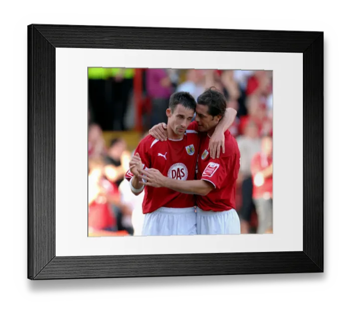 Framed Print : A Football Rivalry: Bristol City vs Doncaster Rovers - Season 08-09 Framed Print : A Football Rivalry: Bristol City vs Doncaster Rovers - Season 08-09