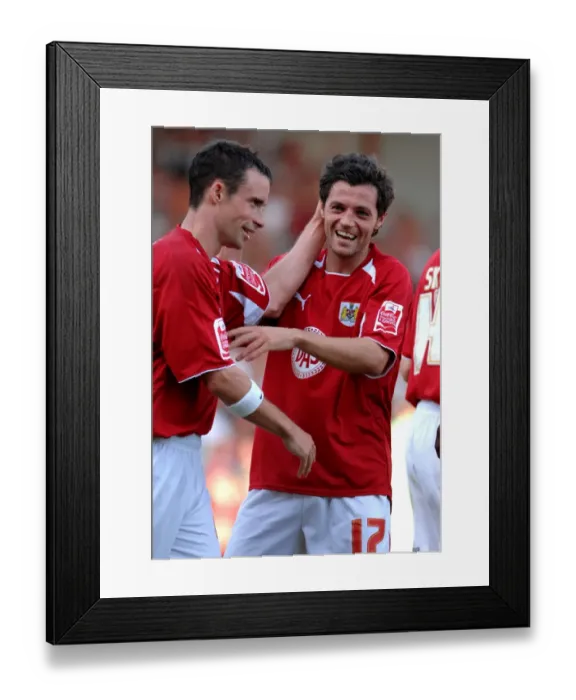 Framed Print : Bristol City vs Doncaster Rovers: A Football Rivalry from the 08-09 Season