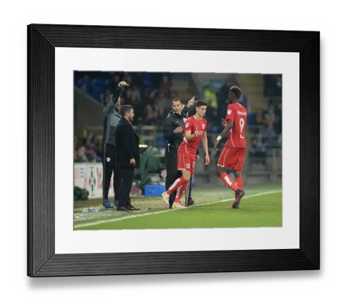 Framed Print : Bristol City's Callum O'Dowda Replaces Tammy Abraham: Cardiff City vs. Bristol City, 14th October 2016 Framed Print : Bristol City's Callum O'Dowda Replaces Tammy Abraham: Cardiff City vs. Bristol City, 14th October 2016