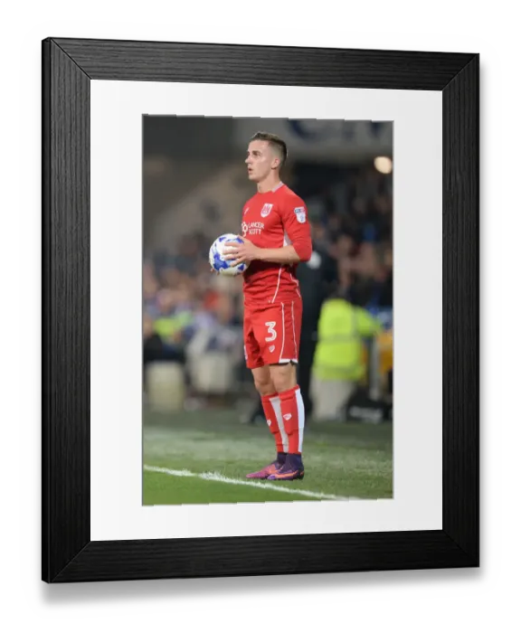 Framed Print : Joe Bryan of Bristol City in Action against Cardiff City, Sky Bet Championship 2016 Framed Print : Joe Bryan of Bristol City in Action against Cardiff City, Sky Bet Championship 2016