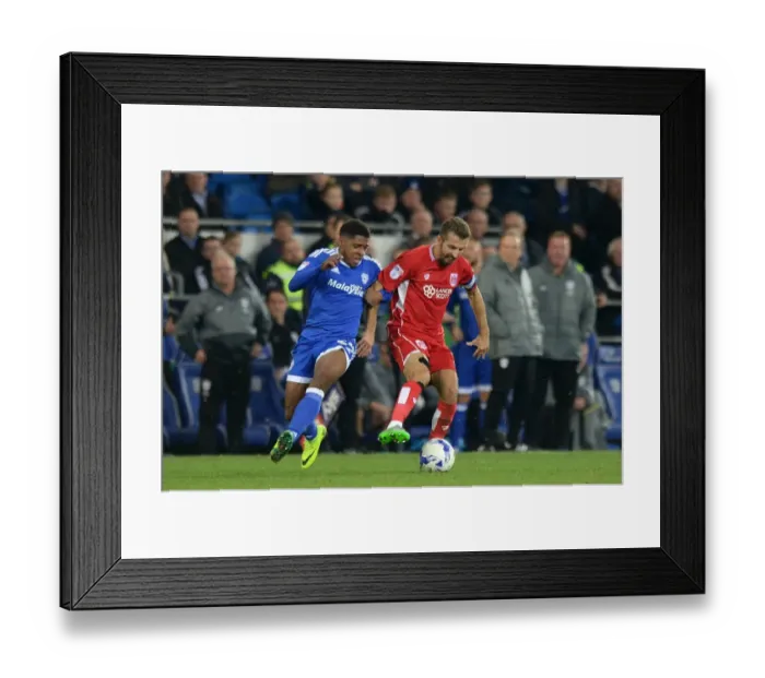 Framed Print : Gary O'Neil in Action: Cardiff City vs. Bristol City, Sky Bet Championship (14 / 10 / 2016) Framed Print : Gary O'Neil in Action: Cardiff City vs. Bristol City, Sky Bet Championship (14 / 10 / 2016)