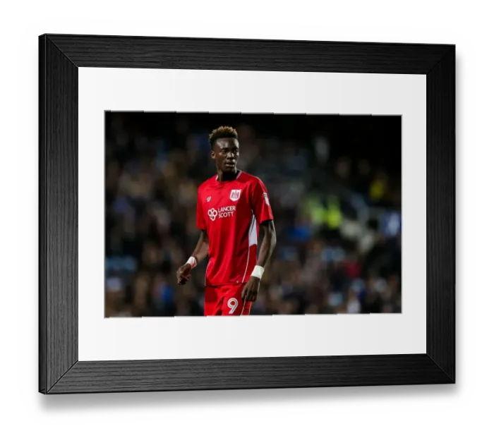 Framed Print : Intense Focus: Tammy Abraham at Loftus Road - QPR vs. Bristol City Championship Showdown Framed Print : Intense Focus: Tammy Abraham at Loftus Road - QPR vs. Bristol City Championship Showdown