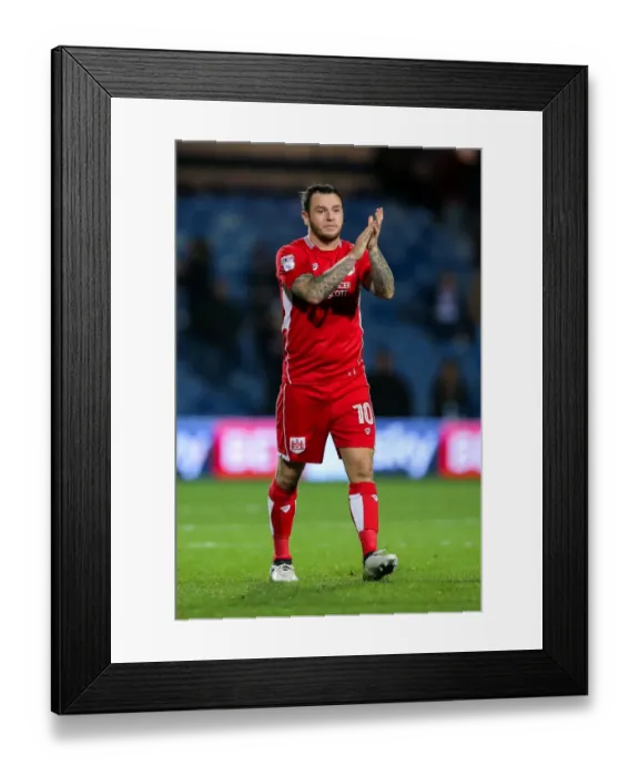 Framed Print : Bristol City's Lee Tomlin Disappointed After 1-0 Loss to QPR