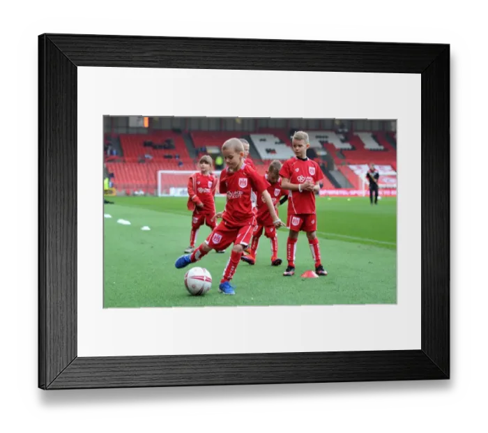 Framed Print : Bristol City vs Blackburn Rovers Clash at Ashton Gate Stadium, Sky Bet Championship (October 2016)