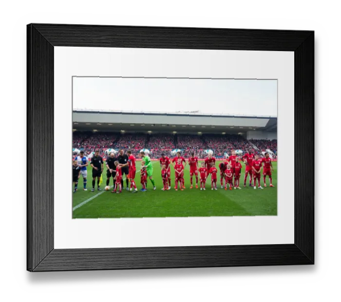 Framed Print : Bristol City vs. Blackburn Rovers Championship Showdown: Mascot Face-Off