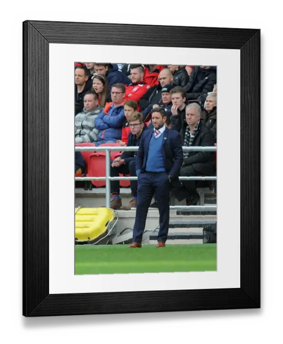 Framed Print : Bristol City FC: Lee Johnson Leads the Charge Against Blackburn Rovers at Ashton Gate, Sky Bet Championship Framed Print : Bristol City FC: Lee Johnson Leads the Charge Against Blackburn Rovers at Ashton Gate, Sky Bet Championship