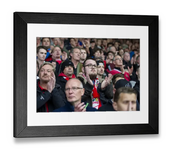 Framed Print : Bristol City Fans Honor Gerry Gow: A Tribute at Ashton Gate Stadium during Bristol City vs. Blackburn Rovers (22nd October 2016) Framed Print : Bristol City Fans Honor Gerry Gow: A Tribute at Ashton Gate Stadium during Bristol City vs. Blackburn Rovers (22nd October 2016)