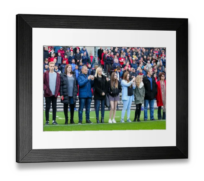 Framed Print : Bristol City FC Pays Tribute to Gerry Gow: Former Players and Family Honor the Late Legend (Bristol City v Blackburn Rovers) Framed Print : Bristol City FC Pays Tribute to Gerry Gow: Former Players and Family Honor the Late Legend (Bristol City v Blackburn Rovers)