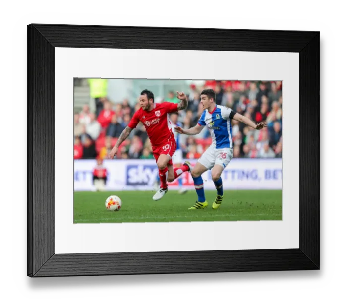 Framed Print : Clash of the Titans: Lee Tomlin vs. Darragh Lenihan - Intense Moment at Ashton Gate Framed Print : Clash of the Titans: Lee Tomlin vs. Darragh Lenihan - Intense Moment at Ashton Gate