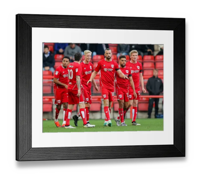 Framed Print : Bristol City vs Blackburn Rovers: EFL Championship Showdown at Ashton Gate Stadium (10-22-2016)