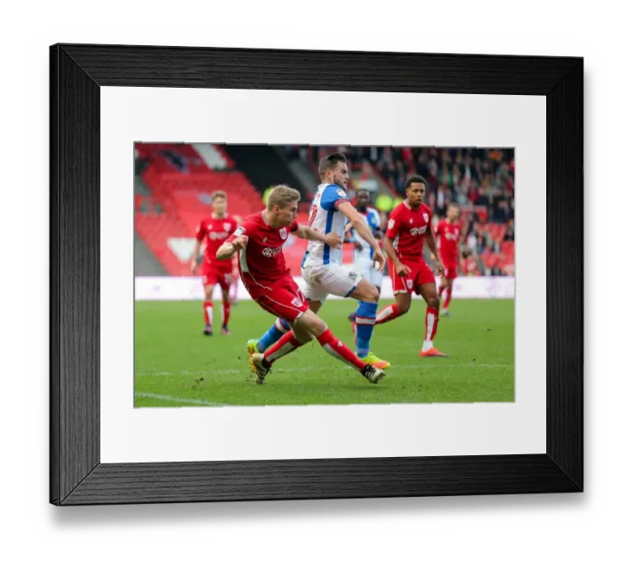 Framed Print : Bristol City vs Blackburn Rovers: Taylor Moore vs Craig Conway Clash in Championship Match Framed Print : Bristol City vs Blackburn Rovers: Taylor Moore vs Craig Conway Clash in Championship Match