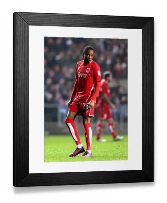 Framed Print : Bristol City's Shawn McCoulsky in Action Against Hull City, EFL Cup, October 2016 Framed Print : Bristol City's Shawn McCoulsky in Action Against Hull City, EFL Cup, October 2016