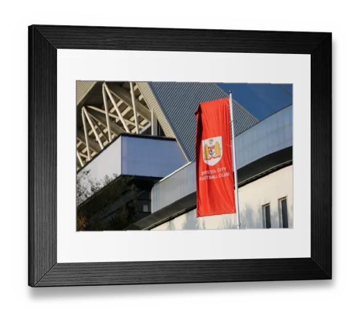 Framed Print : Bristol City vs Hull City: EFL Cup Fourth Round at Ashton Gate Stadium - Exterior View Framed Print : Bristol City vs Hull City: EFL Cup Fourth Round at Ashton Gate Stadium - Exterior View