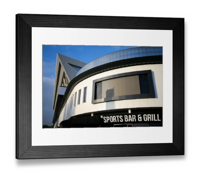 Framed Print : Bristol City vs Hull City: EFL Cup Fourth Round at Ashton Gate Stadium - External View