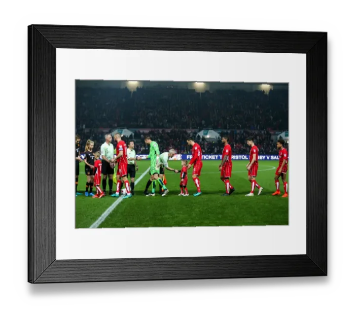 Framed Print : Bristol City vs Hull City: EFL Cup Fourth Round Showdown at Ashton Gate Stadium