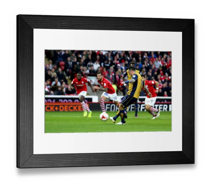 Framed Print : Barnsley vs. Bristol City: Lee Tomlin Scores a Penalty to Tie the Game (October 29, 2016, Sky Bet Championship) Framed Print : Barnsley vs. Bristol City: Lee Tomlin Scores a Penalty to Tie the Game (October 29, 2016, Sky Bet Championship)