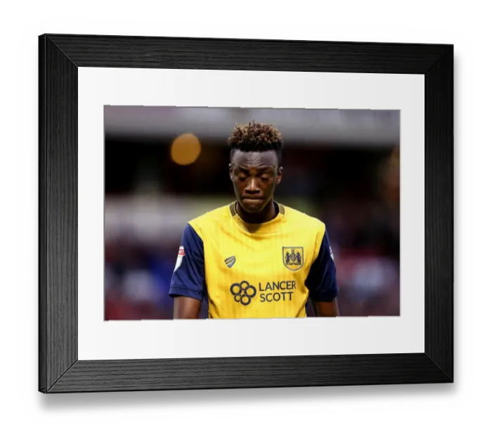Framed Print : Tammy Abraham's Disappointment: Barnsley Holds Bristol City in Championship Draw Framed Print : Tammy Abraham's Disappointment: Barnsley Holds Bristol City in Championship Draw