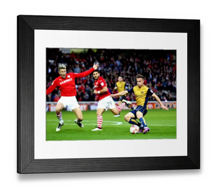 Framed Print : Joe Bryan's Shot at Glory: Barnsley vs. Bristol City Championship Clash, October 2016 Framed Print : Joe Bryan's Shot at Glory: Barnsley vs. Bristol City Championship Clash, October 2016