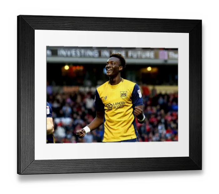 Framed Print : Tammy Abraham's Goal Celebration: Barnsley vs. Bristol City, Sky Bet Championship (October 2016) Framed Print : Tammy Abraham's Goal Celebration: Barnsley vs. Bristol City, Sky Bet Championship (October 2016)