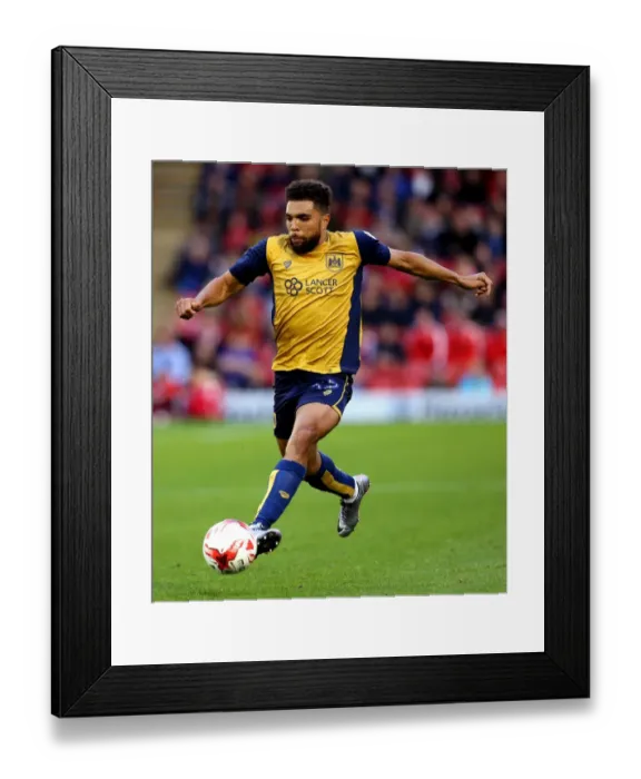 Framed Print : Scott Golbourne Charges Forward: Barnsley vs. Bristol City Championship Clash, October 2016 Framed Print : Scott Golbourne Charges Forward: Barnsley vs. Bristol City Championship Clash, October 2016