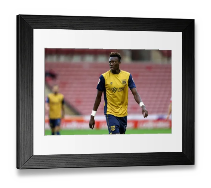 Framed Print : Tammy Abraham in Action: Barnsley vs. Bristol City, 2016 Championship Clash Framed Print : Tammy Abraham in Action: Barnsley vs. Bristol City, 2016 Championship Clash