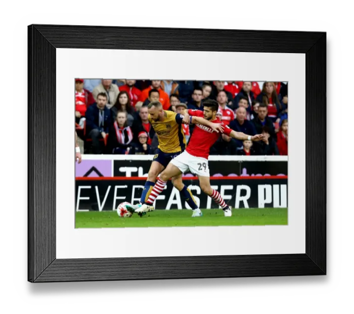 Framed Print : Aaron Wilbraham Dashes Past Sam Morsy: Barnsley vs. Bristol City Championship Clash, October 2016 Framed Print : Aaron Wilbraham Dashes Past Sam Morsy: Barnsley vs. Bristol City Championship Clash, October 2016