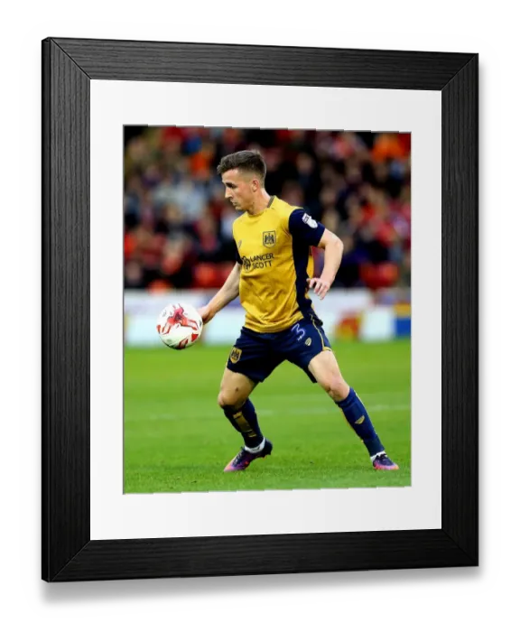 Framed Print : Joe Bryan of Bristol City in Action Against Barnsley at Oakwell Stadium, 2016 Framed Print : Joe Bryan of Bristol City in Action Against Barnsley at Oakwell Stadium, 2016