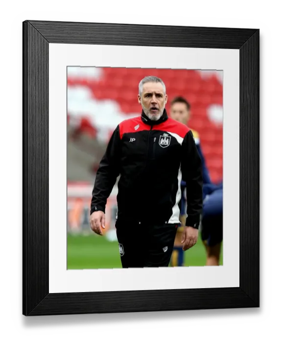 Framed Print : John Pemberton, Bristol City Coach, Oakwell Stadium, Barnsley v Bristol City, Sky Bet Championship (2016) Framed Print : John Pemberton, Bristol City Coach, Oakwell Stadium, Barnsley v Bristol City, Sky Bet Championship (2016)