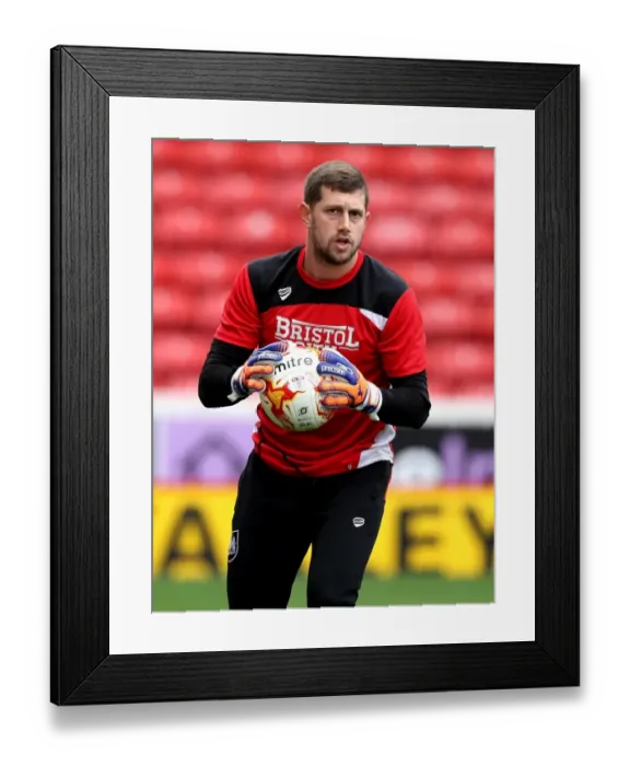 Framed Print : Bristol City's Frank Fielding Prepares for Barnsley Clash at Oakwell Stadium (Sky Bet Championship) Framed Print : Bristol City's Frank Fielding Prepares for Barnsley Clash at Oakwell Stadium (Sky Bet Championship)