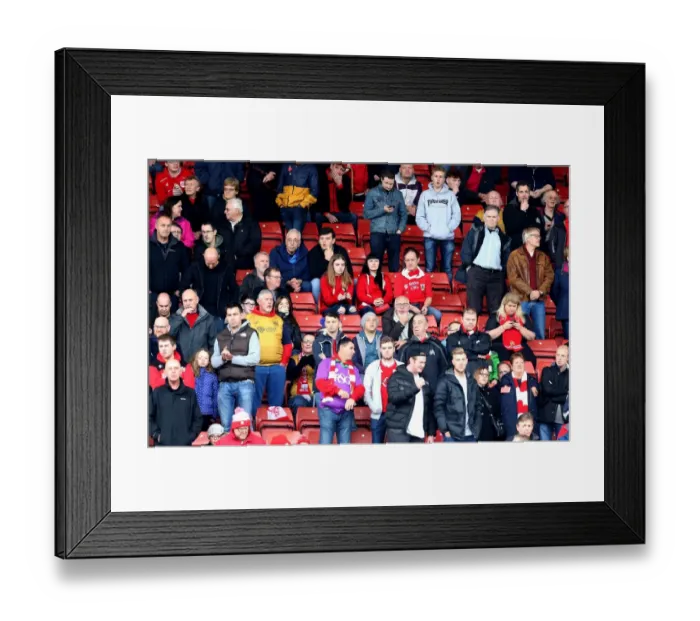 Framed Print : Sea of Bristol City Fans at Oakwell Stadium during Barnsley vs. Bristol City, Sky Bet Championship (2016) Framed Print : Sea of Bristol City Fans at Oakwell Stadium during Barnsley vs. Bristol City, Sky Bet Championship (2016)