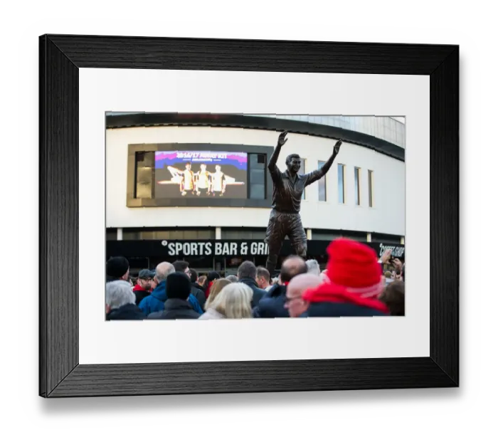 Framed Print : Unveiling of John Atyeo's Legendary Statue at Ashton Gate Framed Print : Unveiling of John Atyeo's Legendary Statue at Ashton Gate