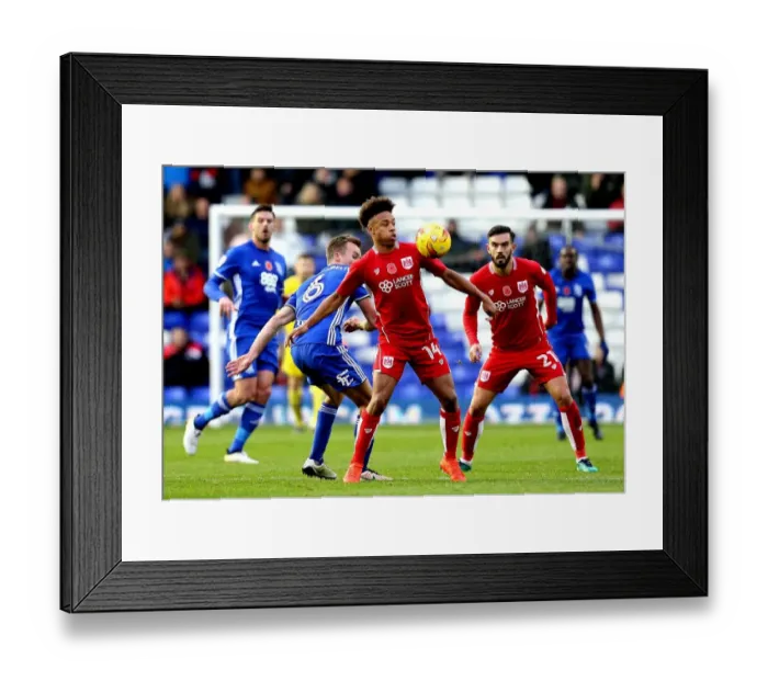 Framed Print : Bobby Reid in Control: Birmingham City vs. Bristol City Championship Clash (November 2016) Framed Print : Bobby Reid in Control: Birmingham City vs. Bristol City Championship Clash (November 2016)