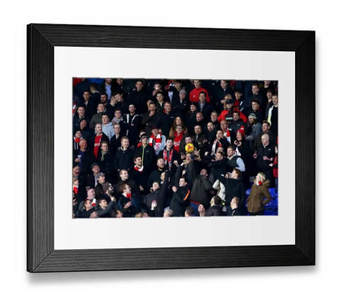 Framed Print : Bristol City Fans at Birmingham City: A Football Rivalry at St. Andrews Stadium (November 2016) Framed Print : Bristol City Fans at Birmingham City: A Football Rivalry at St. Andrews Stadium (November 2016)