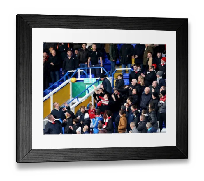 Framed Print : Burning Rivals: Bristol City vs. Birmingham City at St. Andrews Stadium (November 2016) Framed Print : Burning Rivals: Bristol City vs. Birmingham City at St. Andrews Stadium (November 2016)