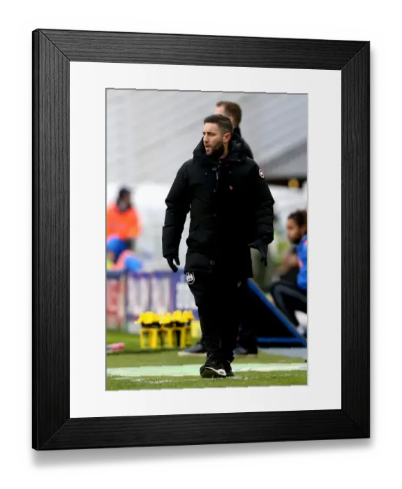 Framed Print : Johnson's Charge: Bristol City vs Birmingham City, Sky Bet Championship (11-16-2016) - Lee Johnson Leads the Way for Bristol City at St. Andrews Stadium Framed Print : Johnson's Charge: Bristol City vs Birmingham City, Sky Bet Championship (11-16-2016) - Lee Johnson Leads the Way for Bristol City at St. Andrews Stadium